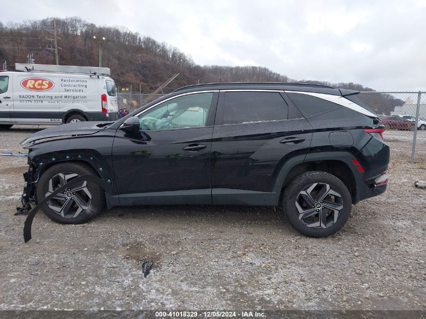 VIN KM8JFCA14NU049354 2022 HYUNDAI TUCSON HYBRID no.14