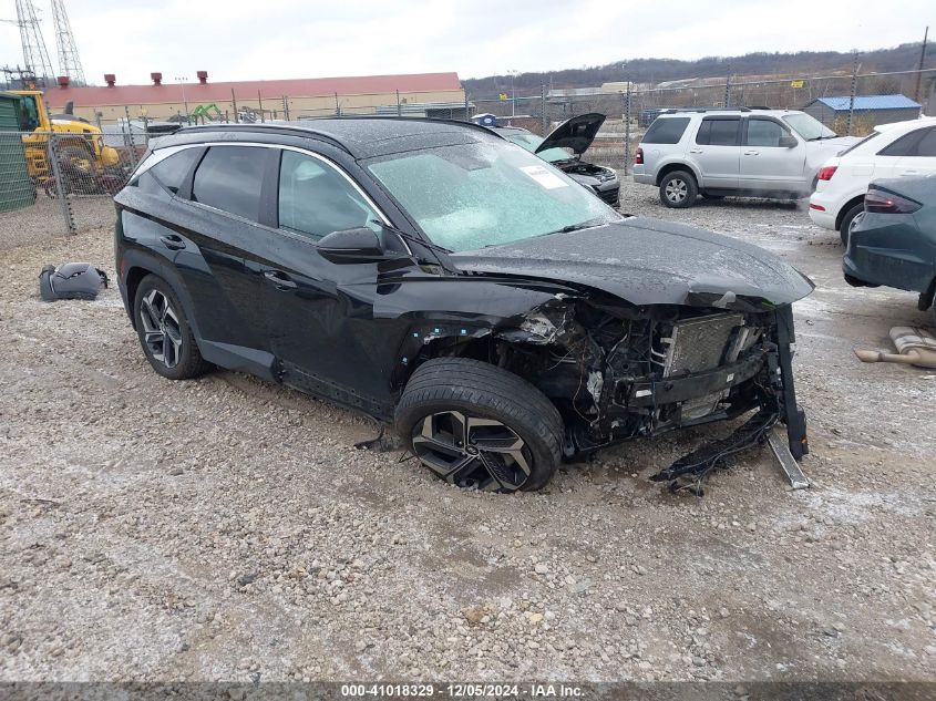 VIN KM8JFCA14NU049354 2022 HYUNDAI TUCSON HYBRID no.1