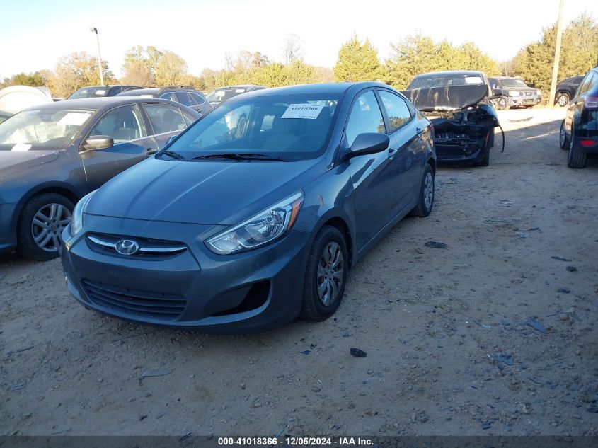 VIN KMHCT4AE8FU913768 2015 HYUNDAI ACCENT no.2