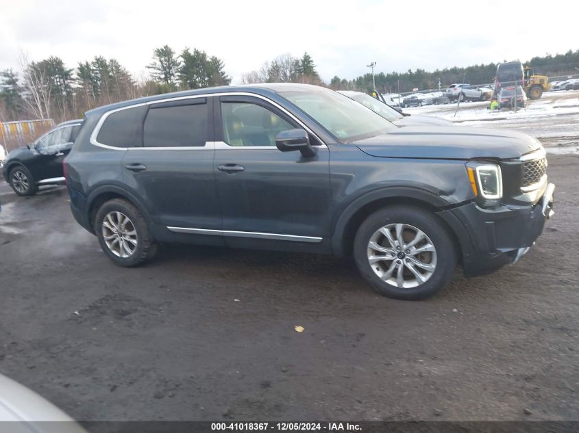 2021 Kia Telluride Lx VIN: 5XYP24HCXMG130799 Lot: 41018367