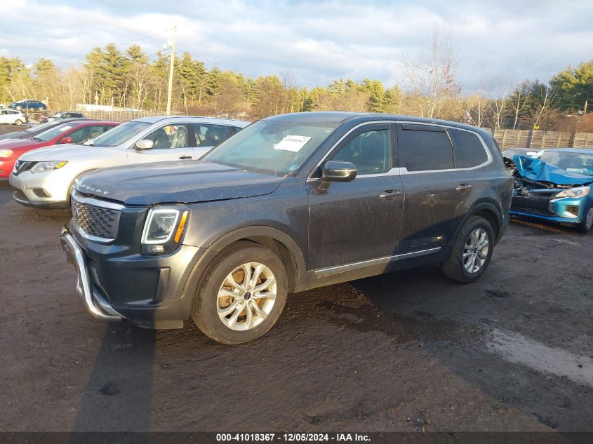 2021 Kia Telluride Lx VIN: 5XYP24HCXMG130799 Lot: 41018367