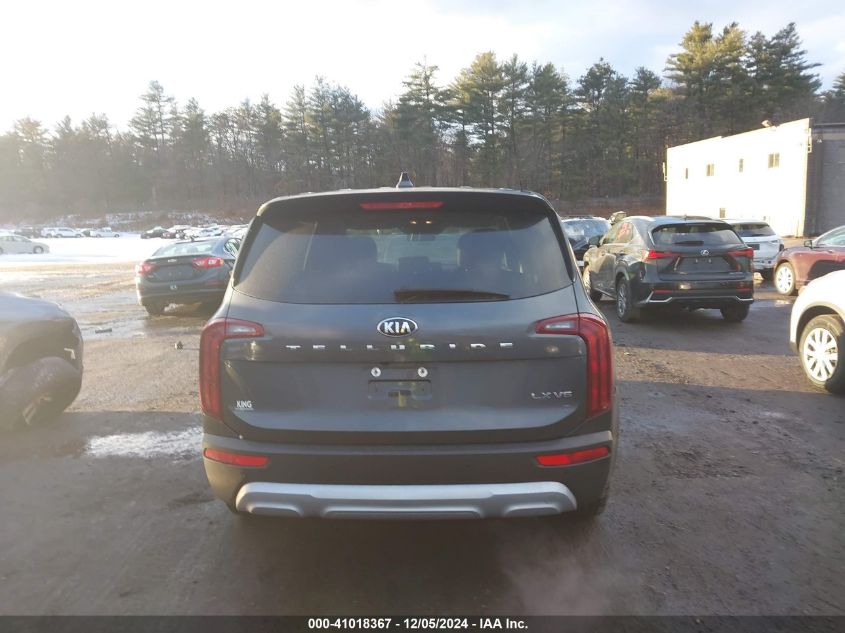 2021 Kia Telluride Lx VIN: 5XYP24HCXMG130799 Lot: 41018367