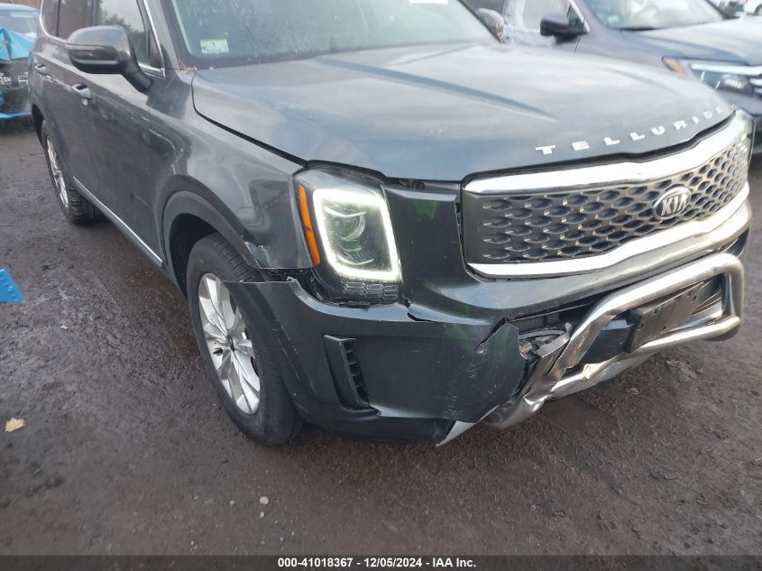 2021 Kia Telluride Lx VIN: 5XYP24HCXMG130799 Lot: 41018367