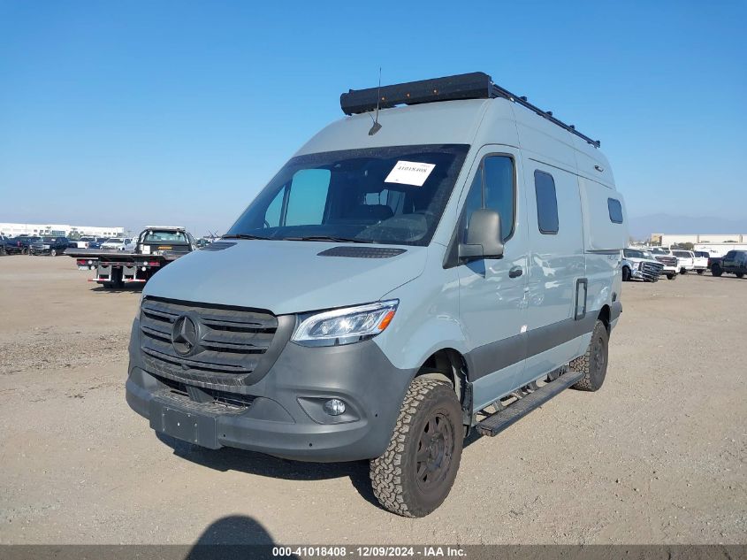 2022 Mercedes-Benz Sprinter 2500 Standard Roof V6 VIN: W1W4EBVY6NP485034 Lot: 41018408