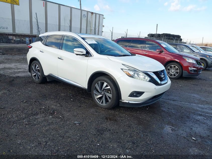 VIN 5N1AZ2MG1JN110889 2018 NISSAN MURANO no.1