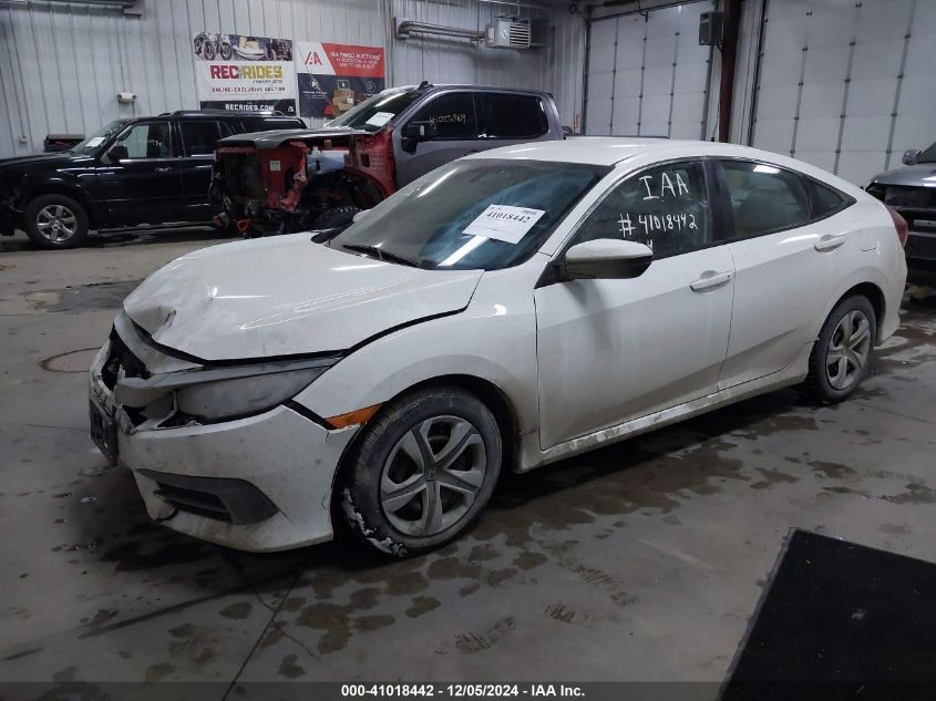 VIN 2HGFC2F5XGH516552 2016 HONDA CIVIC no.2