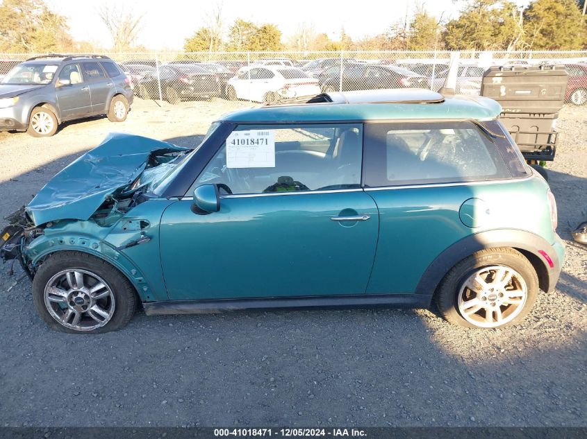 2012 Mini Cooper VIN: WMWSU3C52CT185562 Lot: 41018471