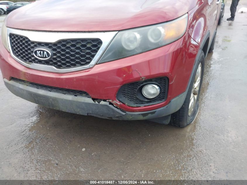 2011 Kia Sorento Ex V6 VIN: 5XYKUDA25BG037059 Lot: 41018487