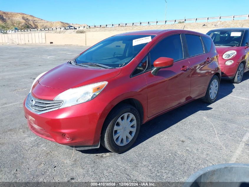 VIN 3N1CE2CP0GL384820 2016 Nissan Versa, Note S (sr... no.2