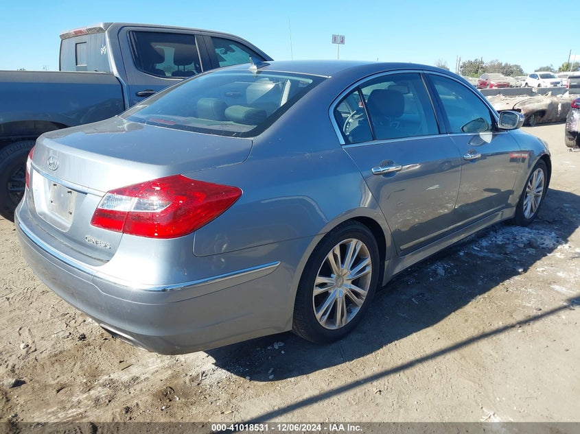 KMHGC4DD0EU262316 Hyundai Genesis 3.8 2014
