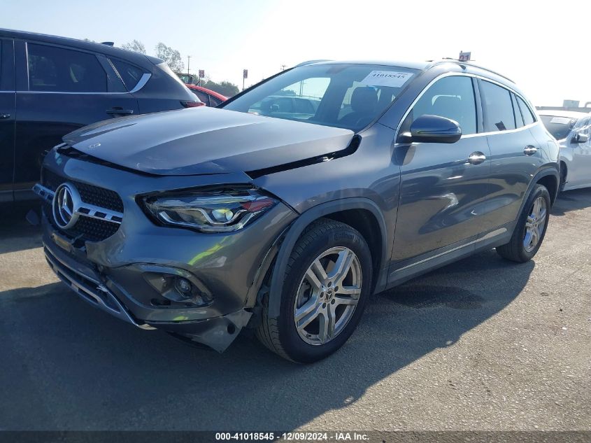 VIN W1N4N4GB9MJ240111 2021 MERCEDES-BENZ GLA 250 no.2