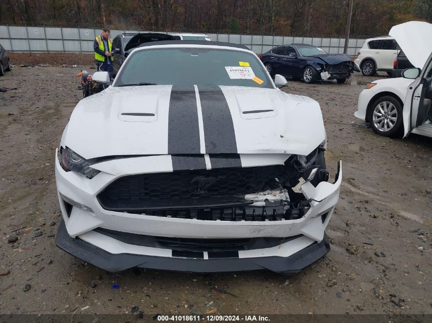 VIN 1FATP8UHXJ5132801 2018 Ford Mustang, Ecoboost P... no.12