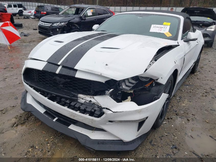 VIN 1FATP8UHXJ5132801 2018 Ford Mustang, Ecoboost P... no.6