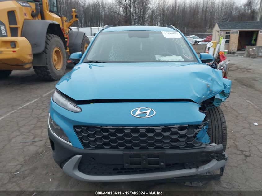 2023 Hyundai Kona Sel VIN: KM8K6CAB0PU934599 Lot: 41018631