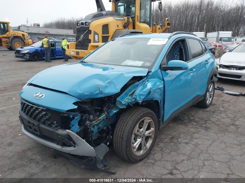 VIN KM8K6CAB0PU934599 2023 HYUNDAI KONA no.2