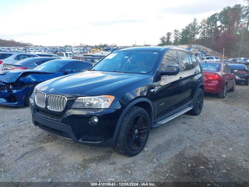 VIN 5UXWX9C57D0D02152 2013 BMW X3, Xdrive28I no.2