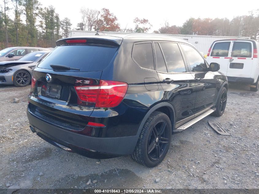 VIN 5UXWX9C57D0D02152 2013 BMW X3, Xdrive28I no.4