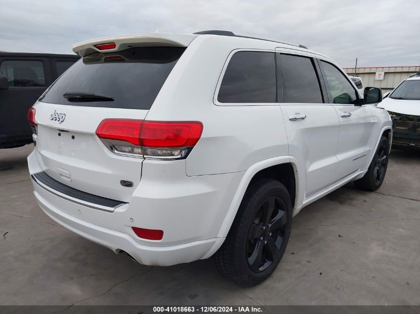 VIN 1C4RJECG9GC368759 2016 Jeep Grand Cherokee, Ove... no.4