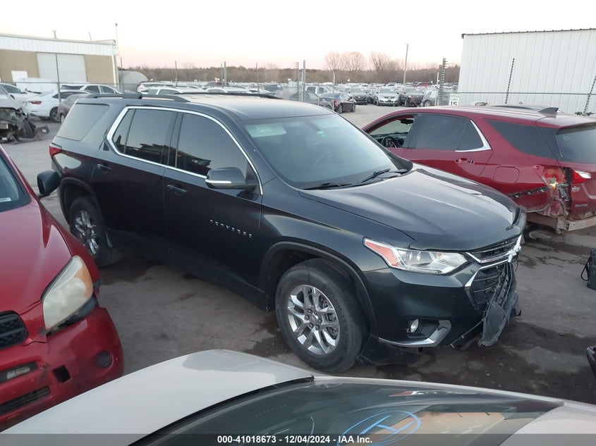 2021 CHEVROLET TRAVERSE FWD LT CLOTH - 1GNERGKW7MJ233838