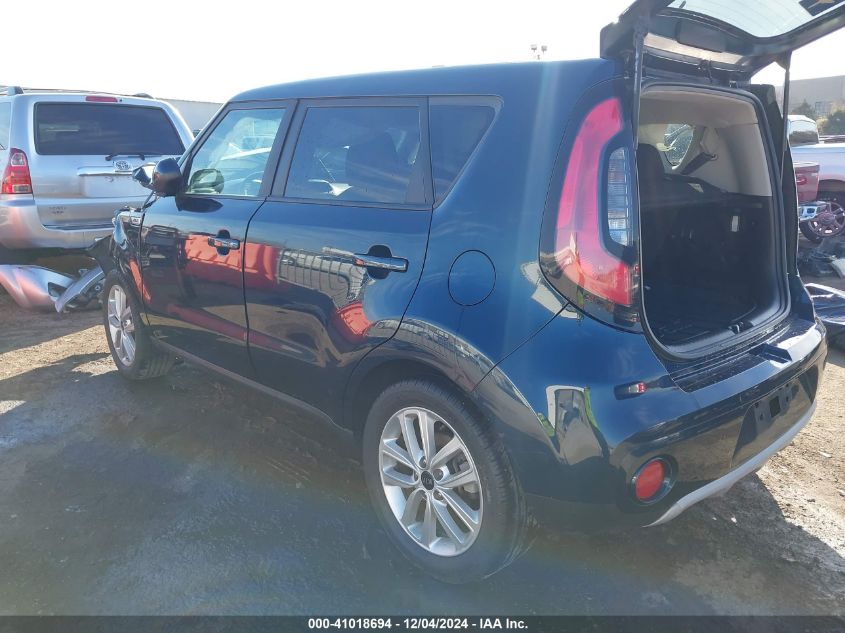 VIN KNDJP3A56K7665488 2019 KIA SOUL no.3