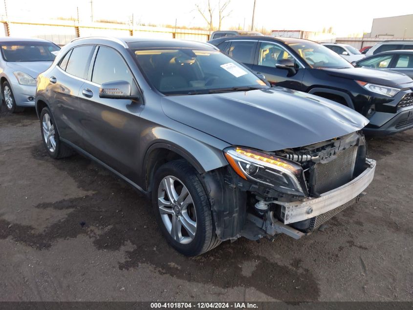 VIN WDCTG4GBXFJ035052 2015 Mercedes-Benz GLA 250, 4... no.1