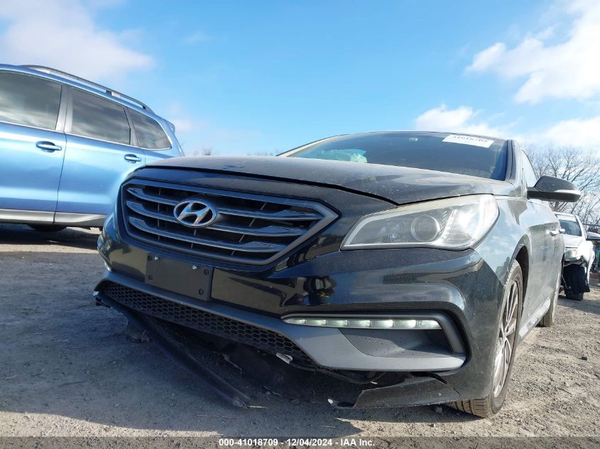 VIN 5NPE34AF3HH481674 2017 Hyundai Sonata, Sport no.6