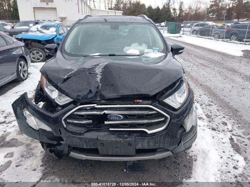 VIN MAJ6S3KL9NC469256 2022 Ford Ecosport, Titanium no.12