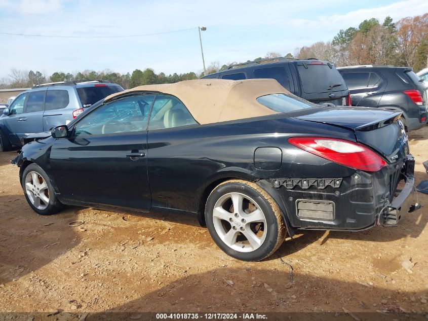 2007 Toyota Camry Solara Sle VIN: 4T1FA38P27U130533 Lot: 40600223