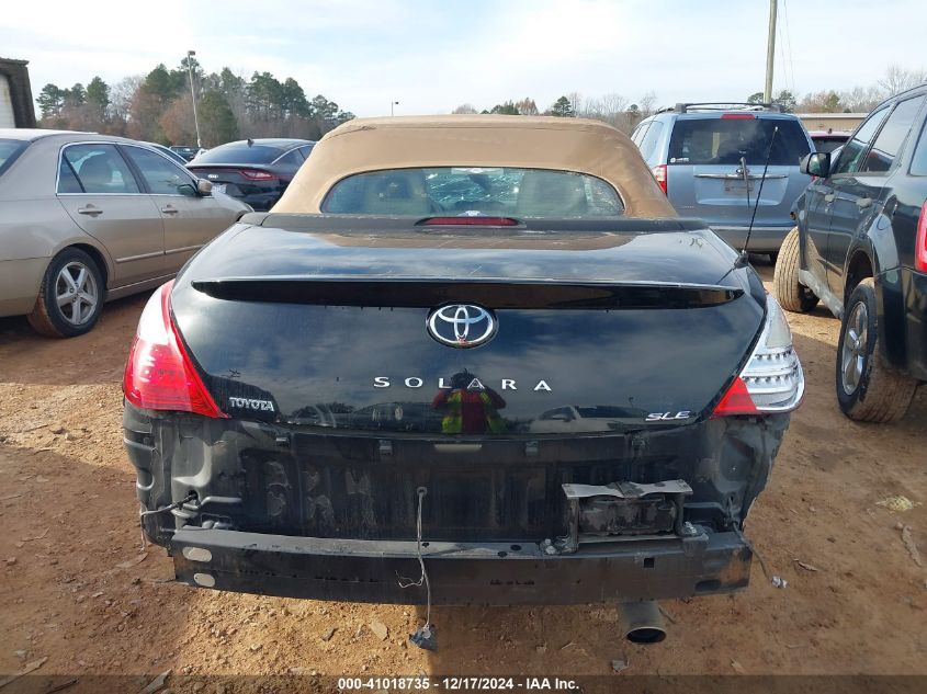 2007 Toyota Camry Solara Sle VIN: 4T1FA38P27U130533 Lot: 40600223
