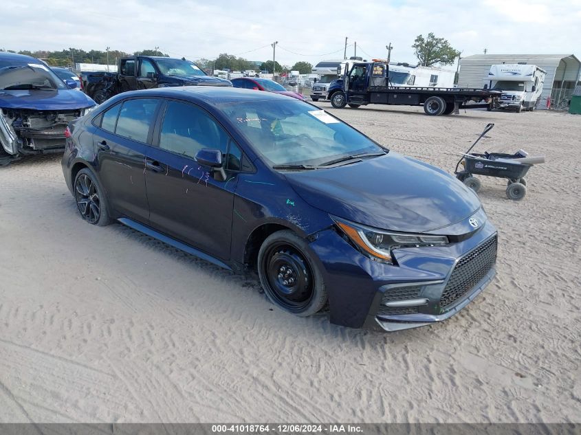 2021 TOYOTA COROLLA SE - 5YFP4MCE1MP086612