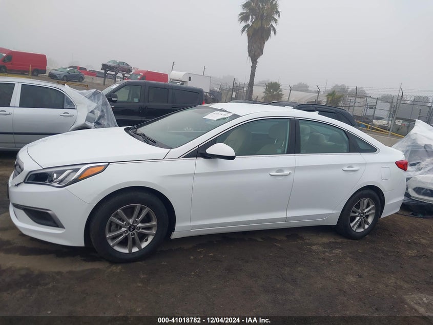 VIN 5NPE24AF6HH593341 2017 HYUNDAI SONATA