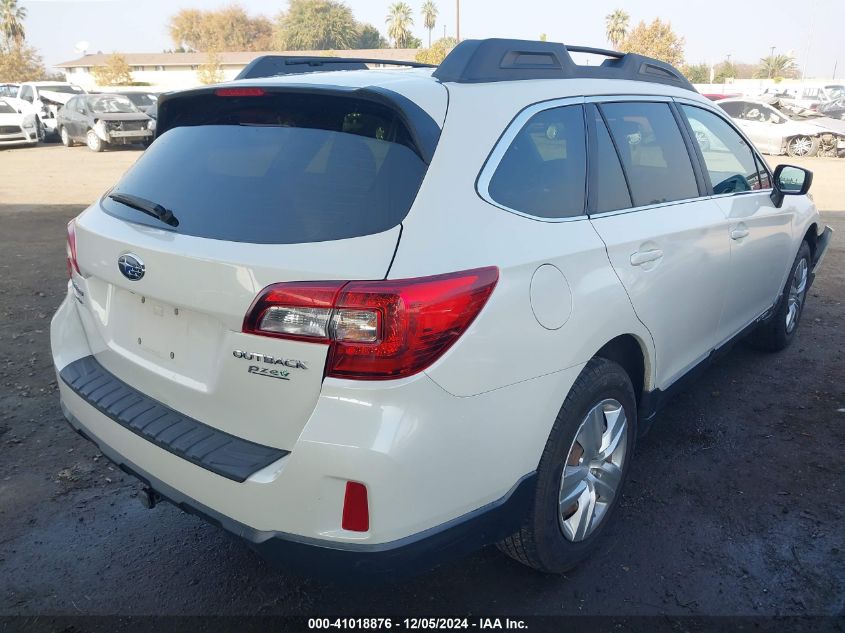 VIN 4S4BSAAC4F3328932 2015 Subaru Outback, 2.5I no.4