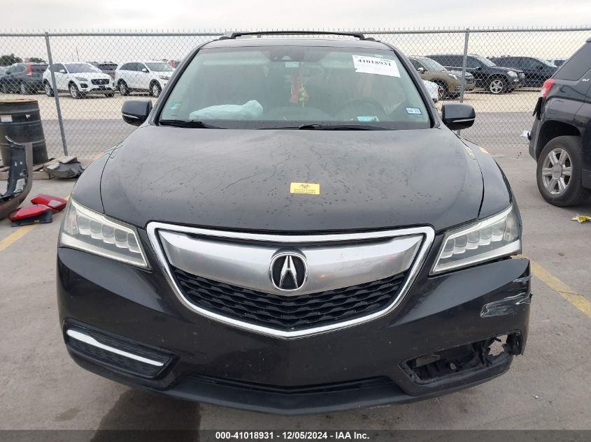 VIN 5FRYD4H49GB050329 2016 Acura MDX, Technology... no.11