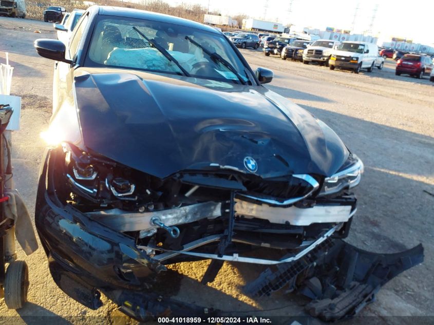 2022 BMW 330I VIN: 3MW5R7J03N8C37885