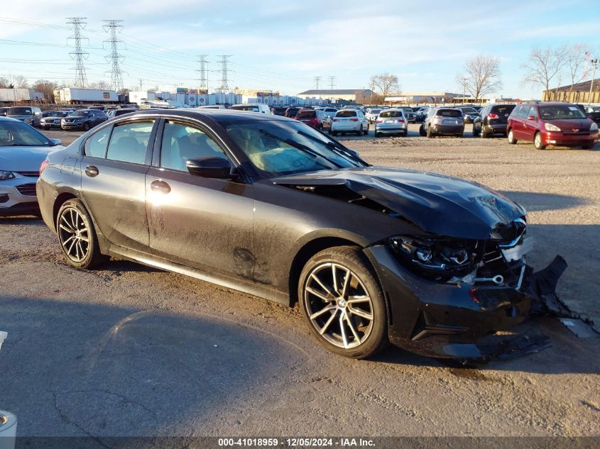 2022 BMW 330I VIN: 3MW5R7J03N8C37885