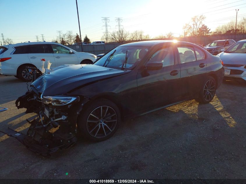 2022 BMW 330I VIN: 3MW5R7J03N8C37885