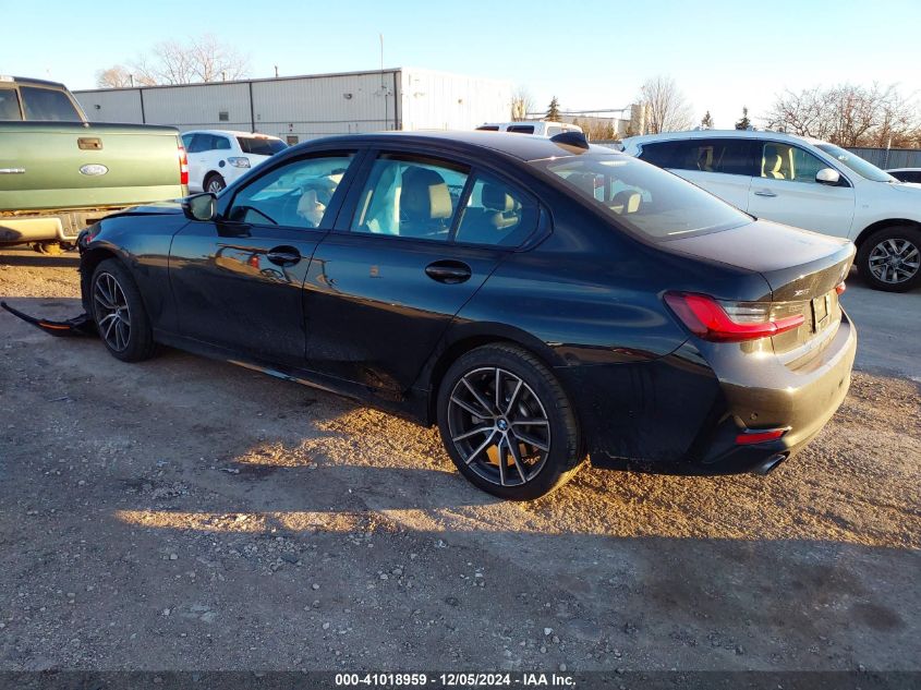 2022 BMW 330I VIN: 3MW5R7J03N8C37885