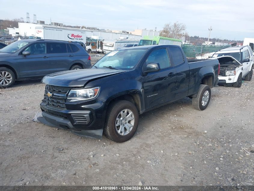 VIN 1GCHSCEA0M1285380 2021 CHEVROLET COLORADO no.2