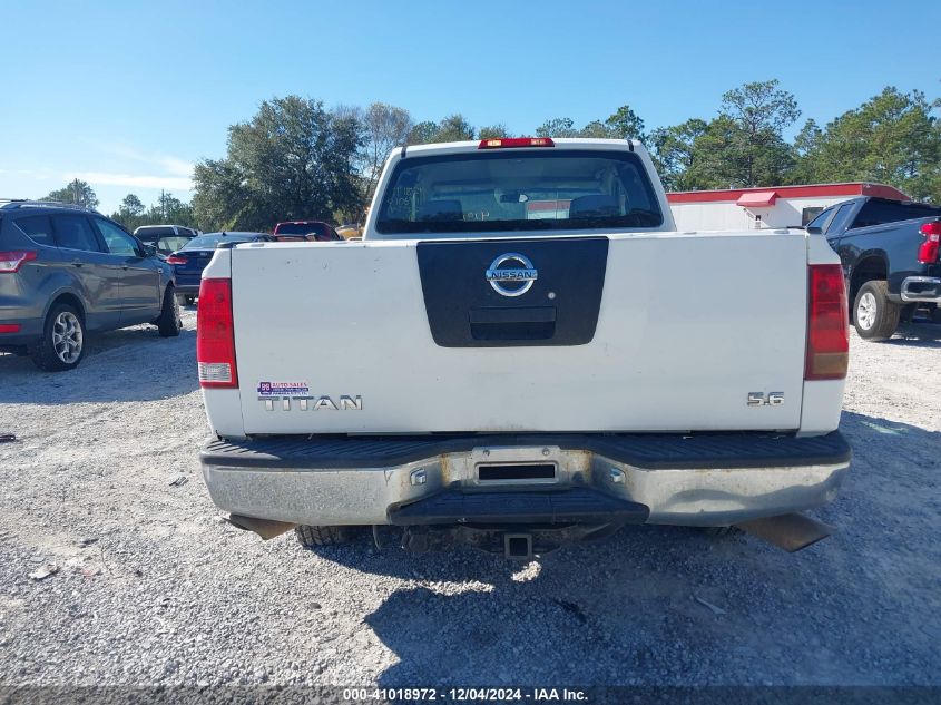 2006 Nissan Titan Xe VIN: 1N6BA06A26N573724 Lot: 41018972