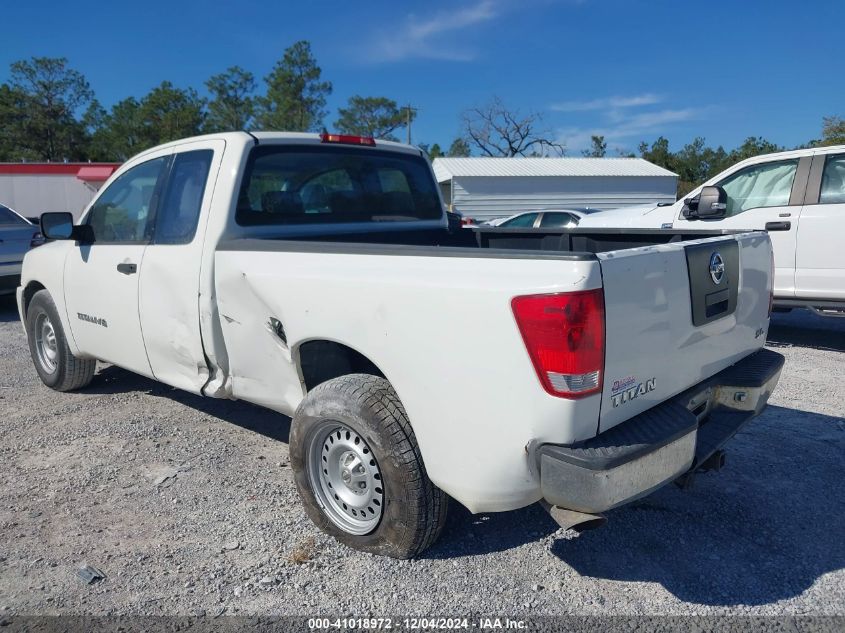 2006 Nissan Titan Xe VIN: 1N6BA06A26N573724 Lot: 41018972