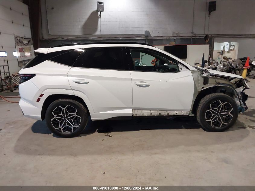 VIN KM8JFCAEXNU100116 2022 Hyundai Tucson, N Line no.14