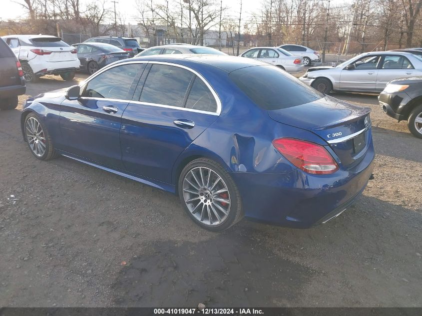 VIN 55SWF4KB9HU234194 2017 Mercedes-Benz C 300, 4Ma... no.3