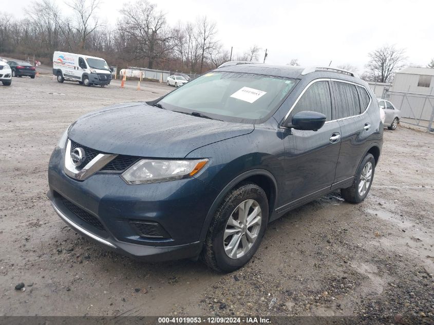 VIN 5N1AT2MV5GC745490 2016 Nissan Rogue, SV no.14