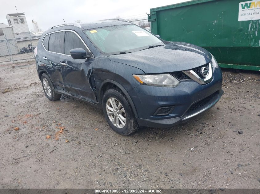 VIN 5N1AT2MV5GC745490 2016 Nissan Rogue, SV no.1