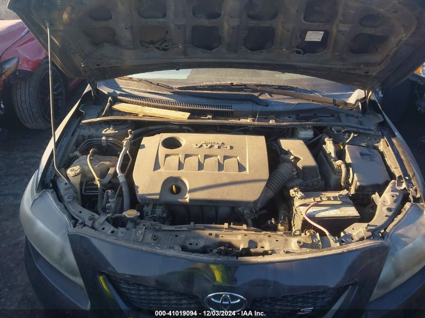 2010 Toyota Corolla S VIN: 2T1BU4EE2AC485676 Lot: 41019094