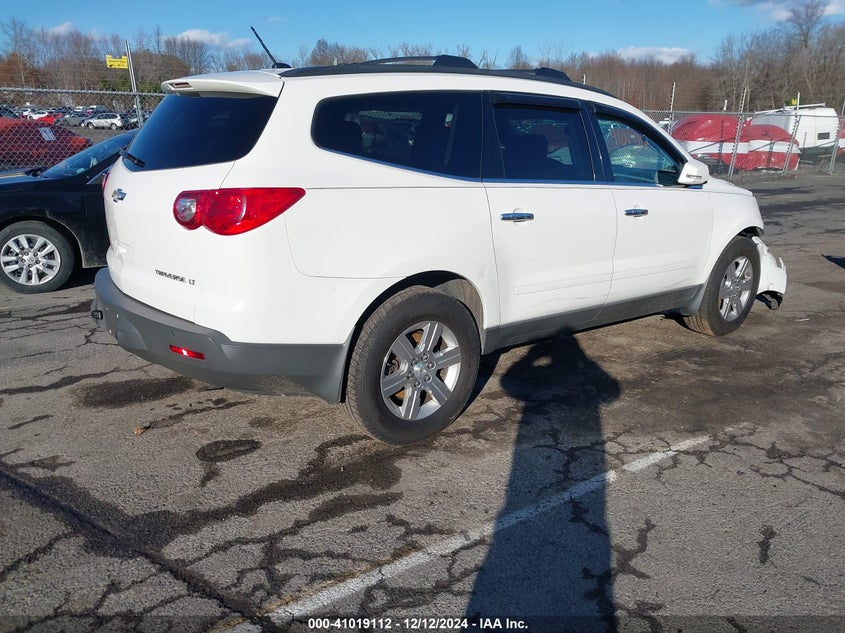 Vin: 1gnkrged2cj214870, lot: 41509016, chevrolet traverse 1lt 20124