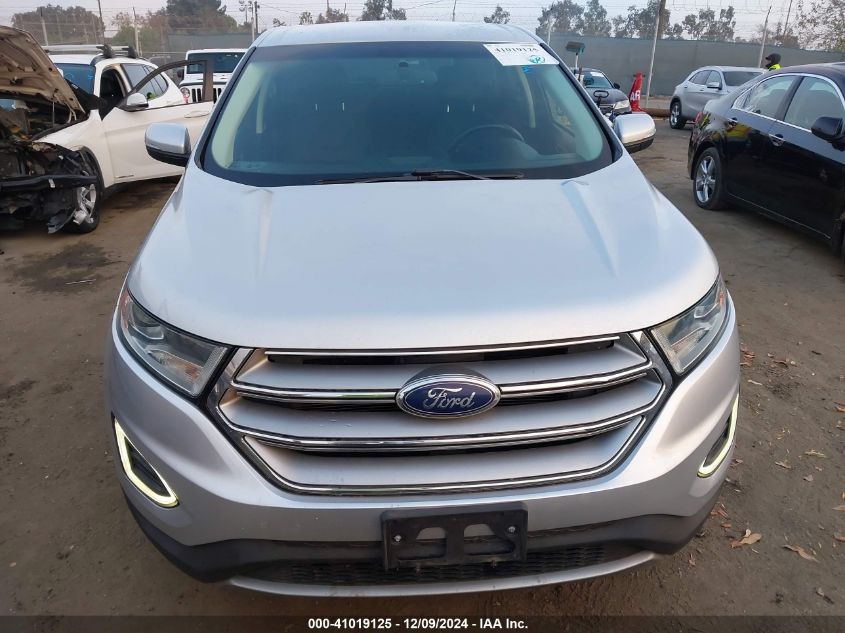 VIN 2FMPK4K81HBB37652 2017 Ford Edge, Titanium no.12