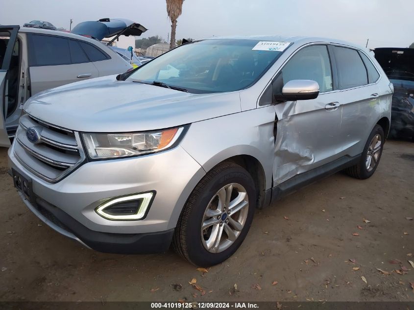 VIN 2FMPK4K81HBB37652 2017 Ford Edge, Titanium no.2