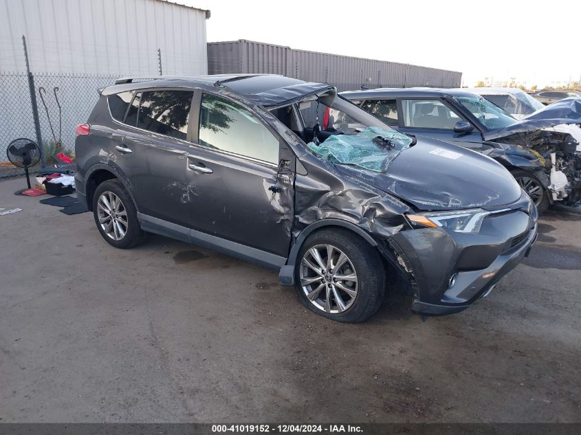 VIN 2T3YFREV5JW448077 2018 Toyota RAV4, Limited/Pla... no.1