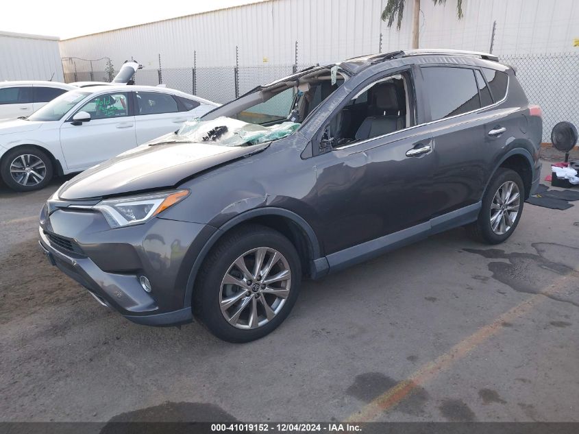 VIN 2T3YFREV5JW448077 2018 Toyota RAV4, Limited/Pla... no.2